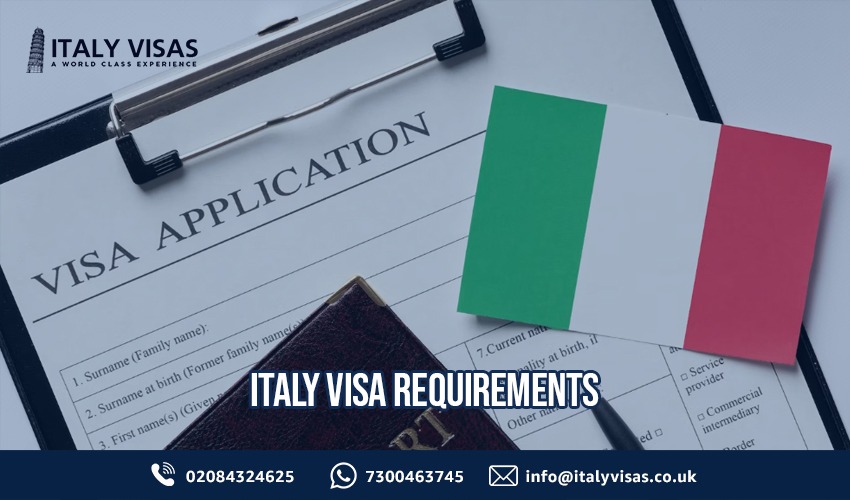 italy tourist visa requirements from uk